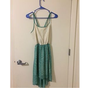 High low tank top dress